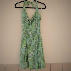 Floral Halter Dress